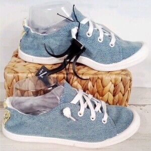 Women's Time And Tru New Tags Slip-on Floral Shoes Size 7.5